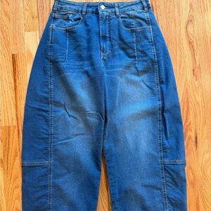 Anthropologie Kenna Pilcro Barrel Jeans size 29